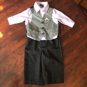 12 month Holiday Editions three piece suit